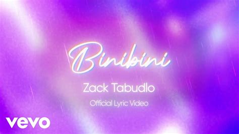 zack tabudlo binibini lyrics|Binibini Lyrics and Music Video by Zack Tabudlo .